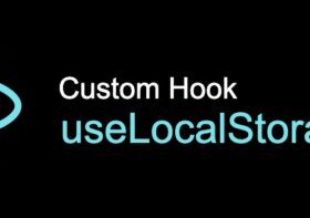 React custom hook: useLocalStorage